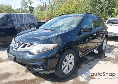 2012 Nissan Murano Sl from USA, damaged, VIN JN8AZ1MW1CW201717